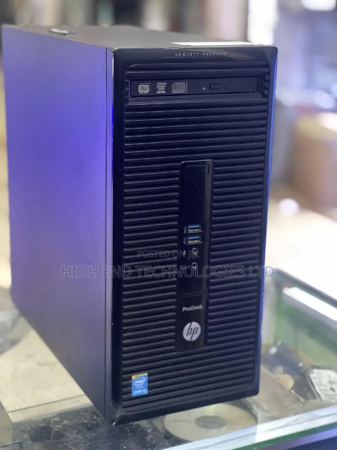 Desktop Computer HP ProDesk 400 4GB Intel Core I3 HDD 500GB