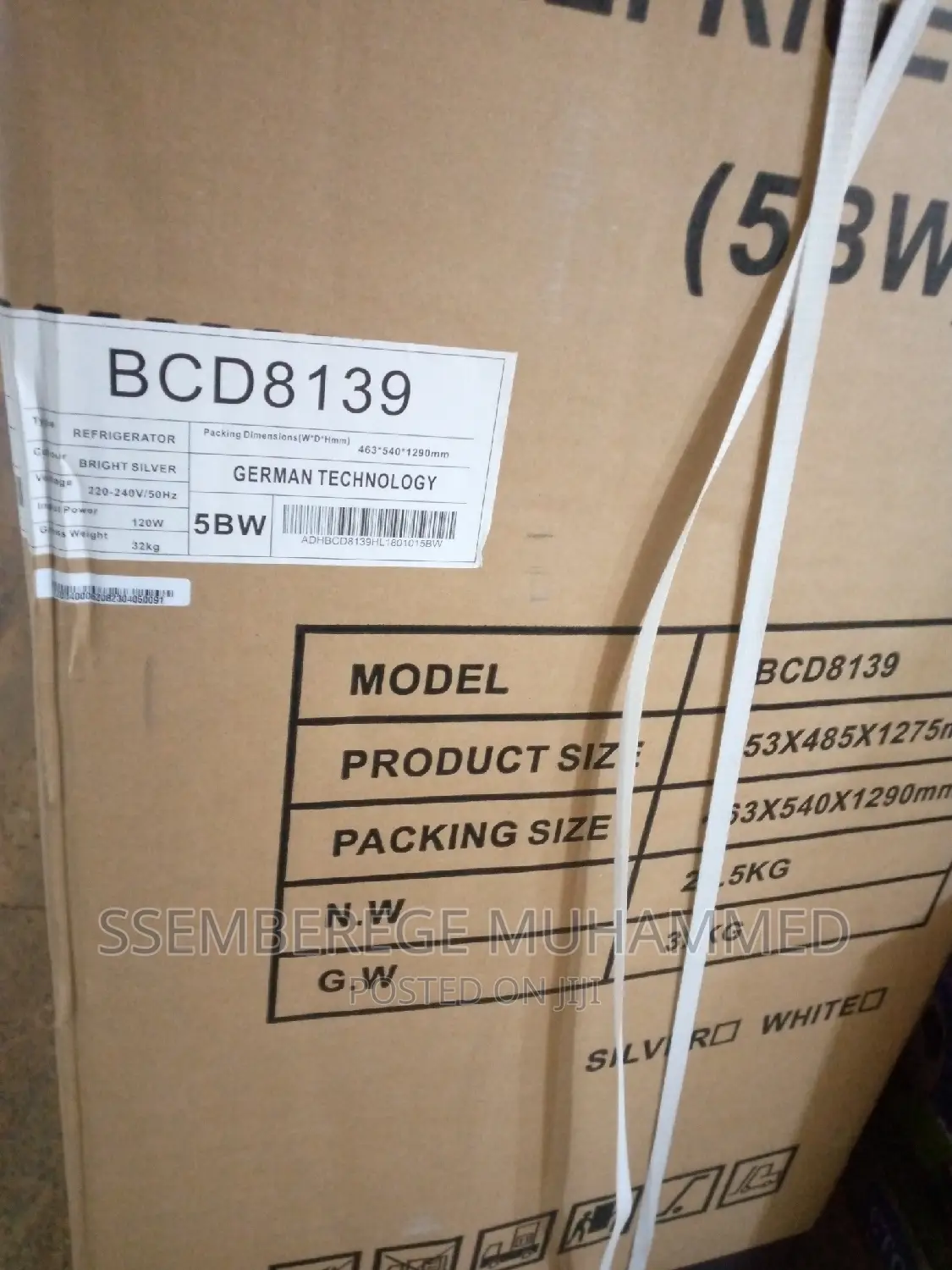 Adh Refregiretor Bcd8139