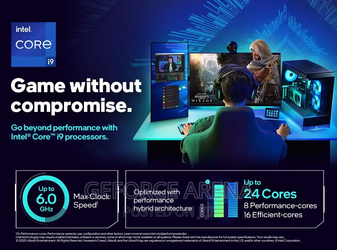 Intel Core I9 | 24-Cores 32-Threads | 14th-Generation