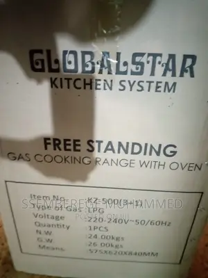 Gas Cooking Range With Oven