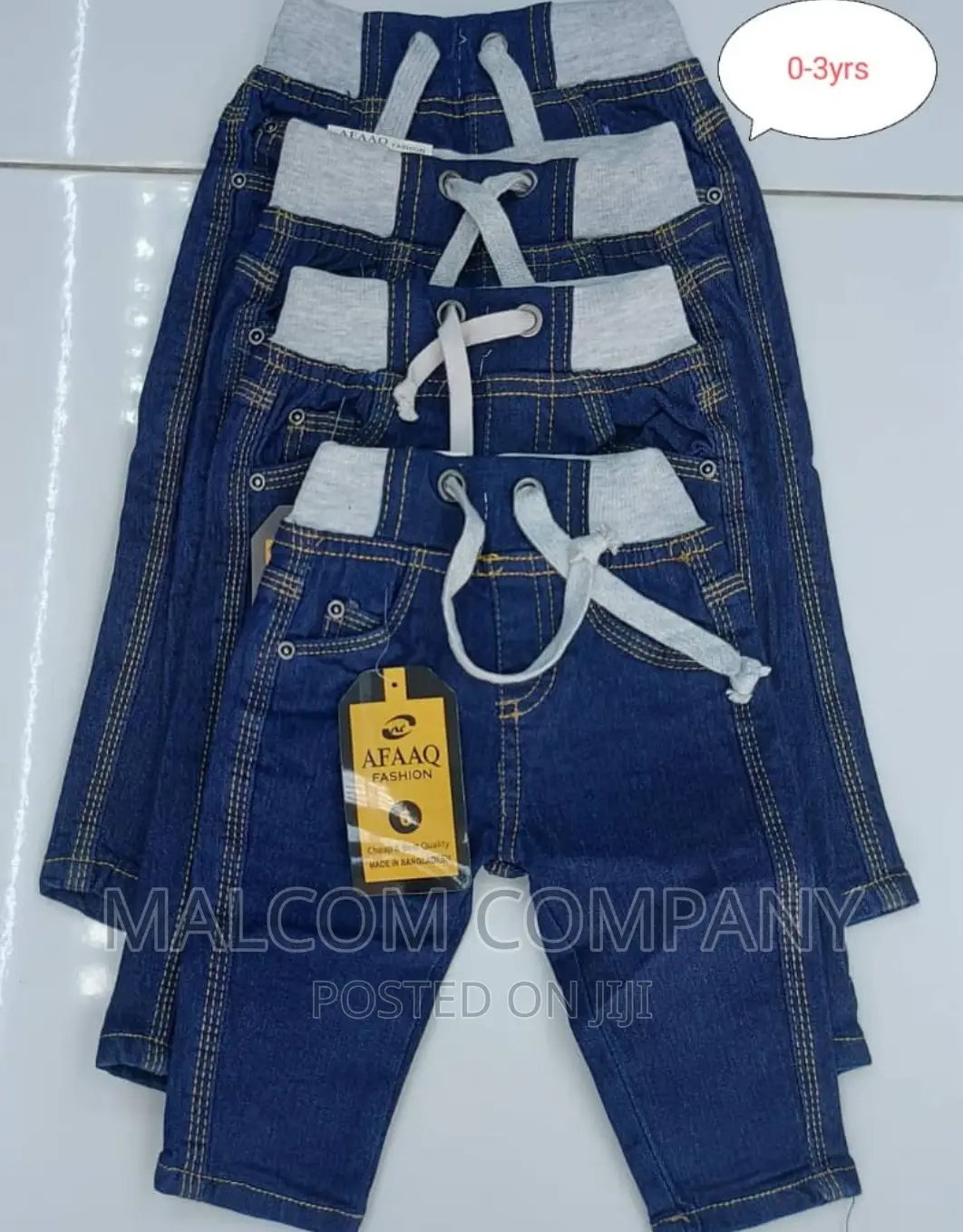 Boy's Blue Jeans 1,2and 3years