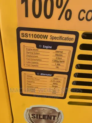 Diesel Generator 6kw Silent
