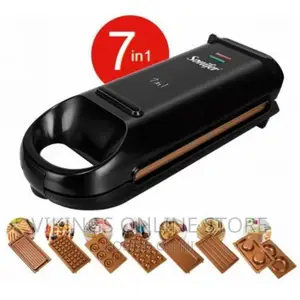 Sonifer 7 In1 Nonstick Cool Touch Handle Sandwich Maker,