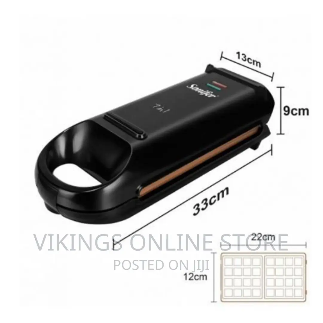 Sonifer 7 In1 Nonstick Cool Touch Handle Sandwich Maker,