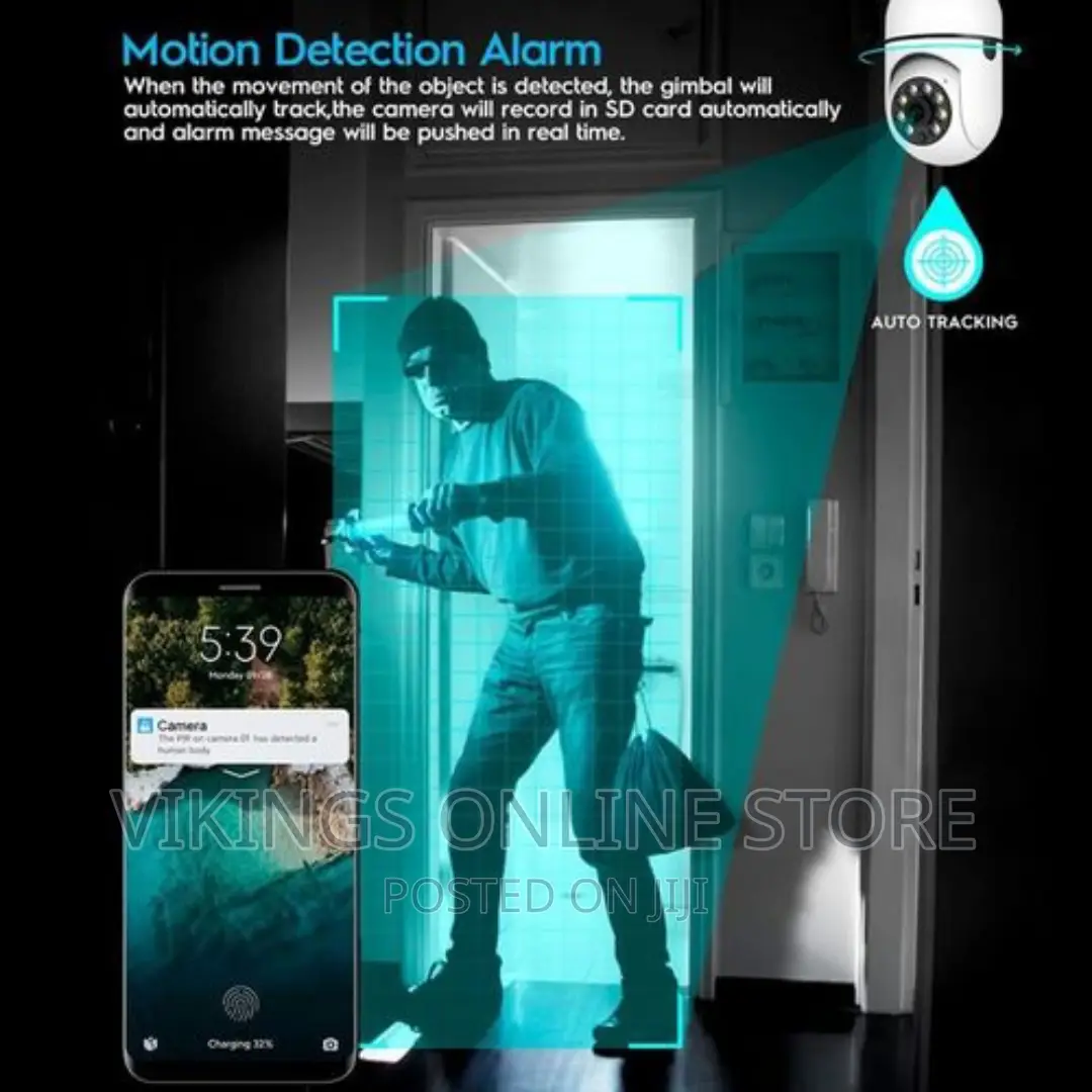 Bulb Light Camera CCTV Home Security IP Wifi Wireless VR 360