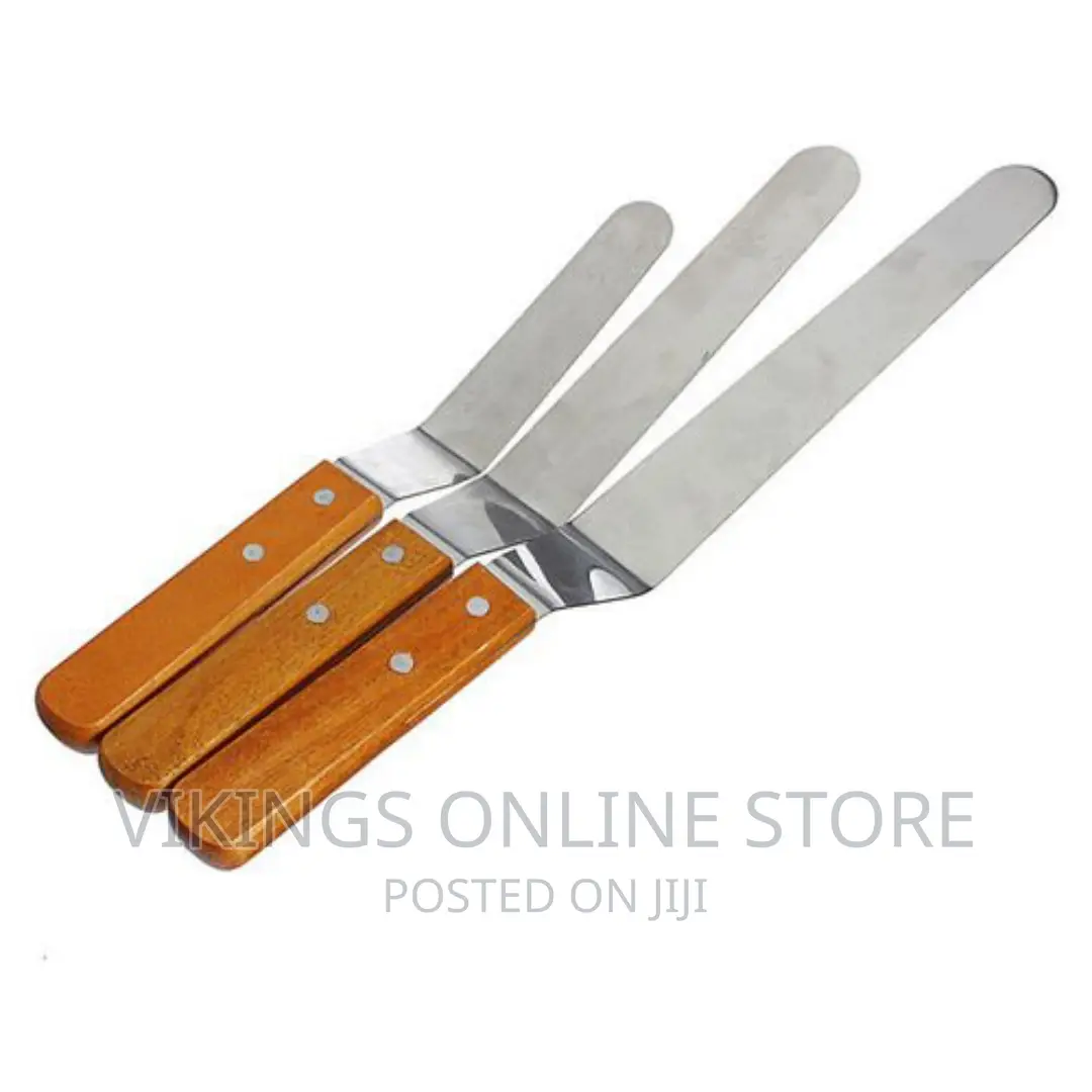 Cake Lcing Spatula Smooth Filling Flat Scraper Angled Tool