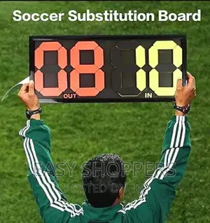 Football Soccer Substitution Board Double Side Display