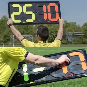 Soccer Substitution Board Double Side Display