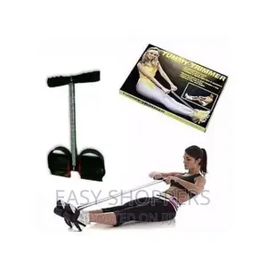 Tummy Trimmer Leg Pedal Exerciser Pull Up Resistance Bands