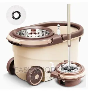 Spin Mop Microfiber Mop Heads Adjustable Handle