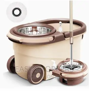 Spin Mop Bucket Set Microfiber Mop for Home Cleaning