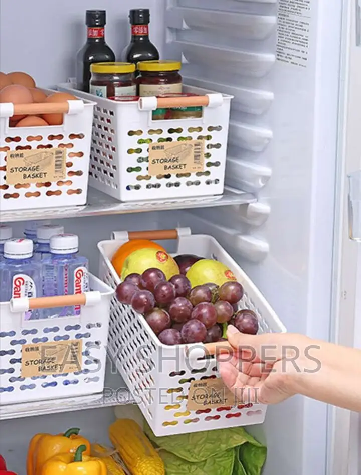 Kitchen Plastic Hollow Storage Basket