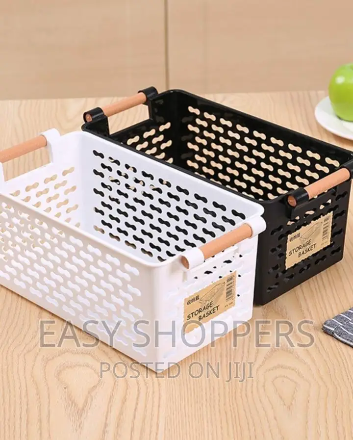 Home Plastic Storage Plastic Hollow Basket