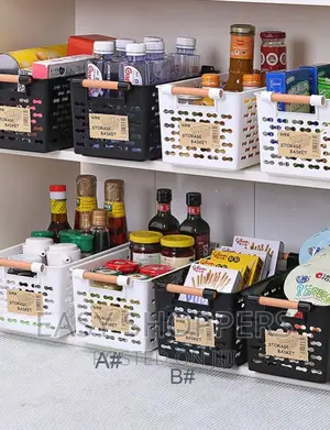 Plastic Storage Basket for Home Organizer