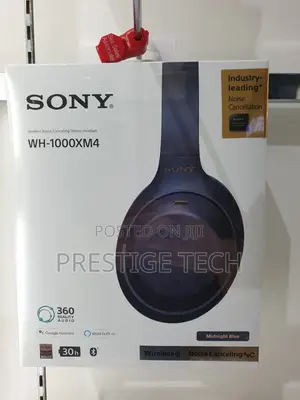 SONY WH-1000 XM4 Wireless Active Noise Cancelling Headphones