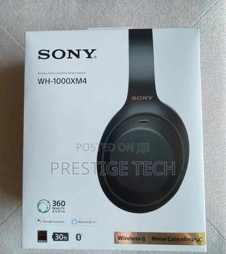 SONY WH-1000 XM4 Wireless Active Noise Cancelling Headphones