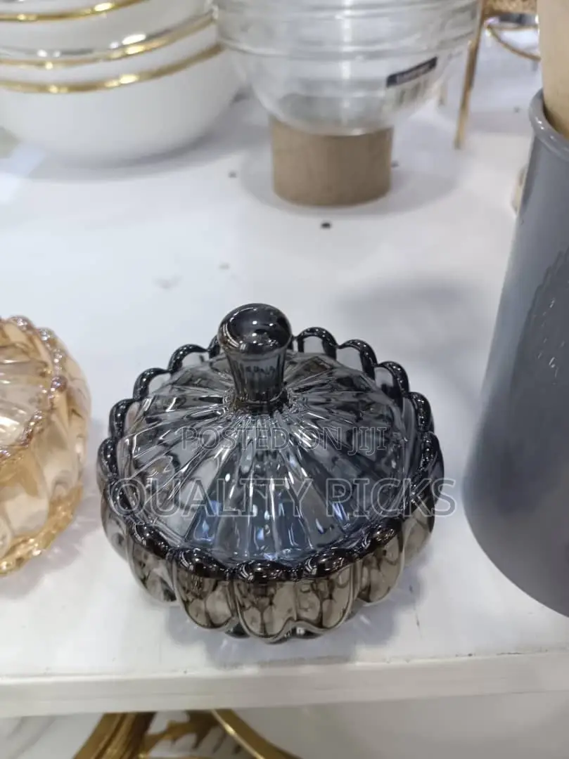 Kitchen Glass Sugar Bowl
