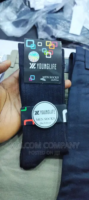Pure Cotton Men Socks