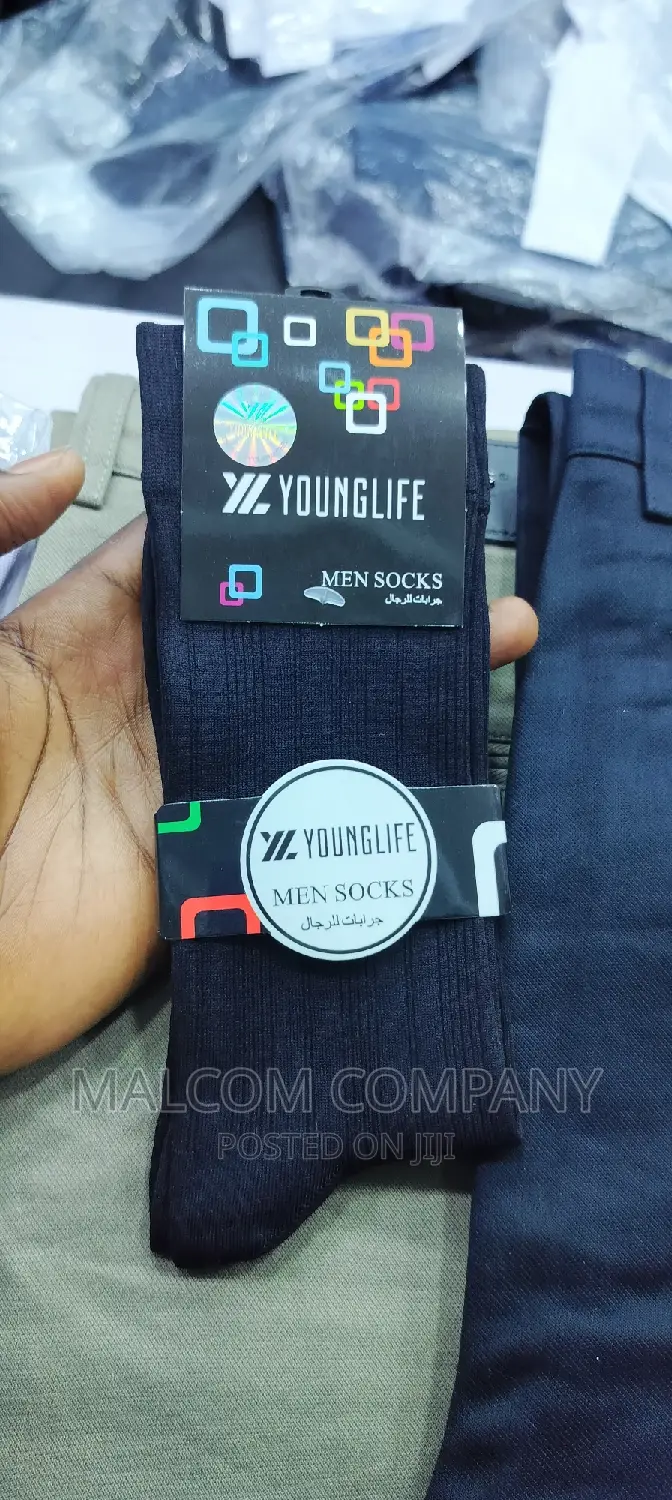 Pure Cotton Men Socks