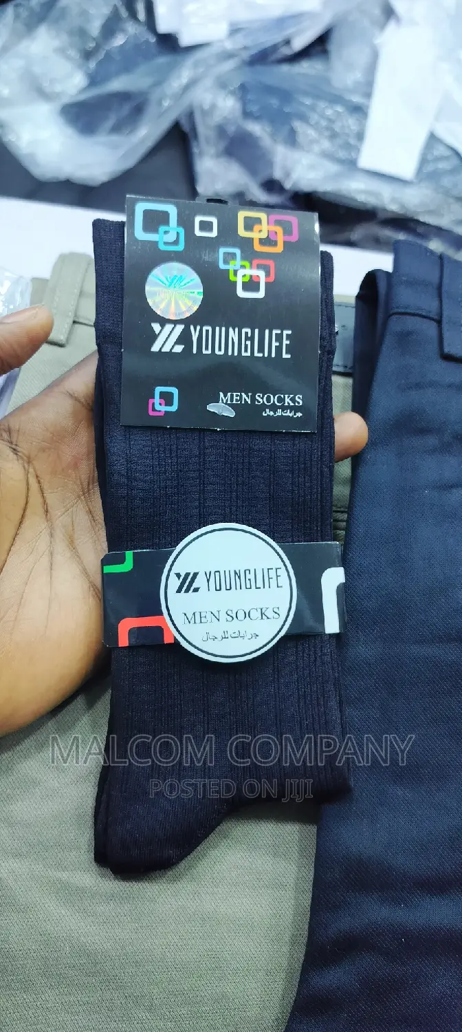 Pure Cotton Men Socks