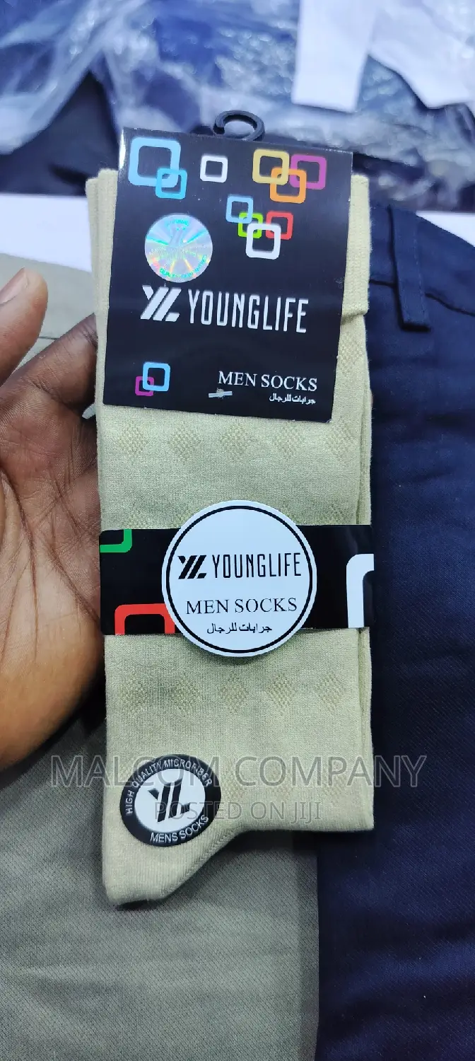Men Classic Soft Cotton Socks