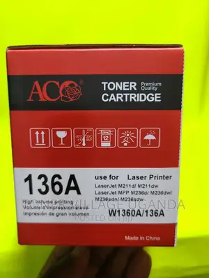 Hp 136A Toner Cartridge for Use in Hp MFP236 MFP236SDW 234