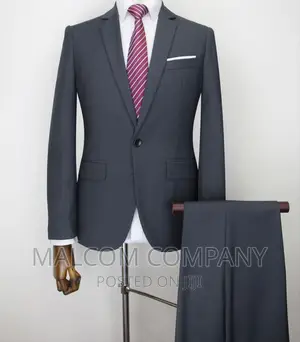 Men Gray 2 PCS Suits