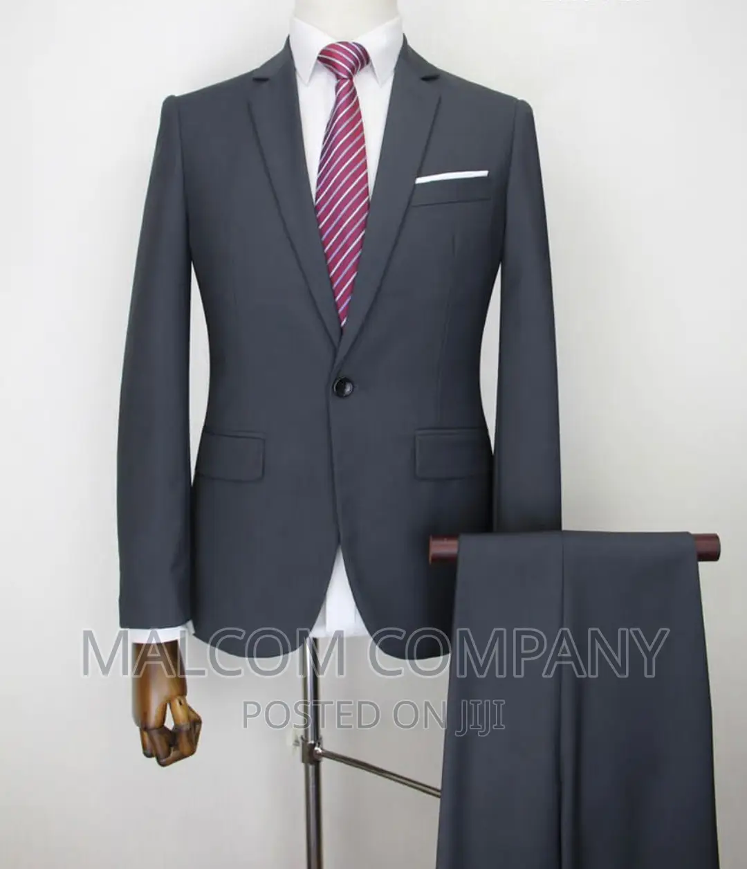 Men Gray 2 PCS Suits