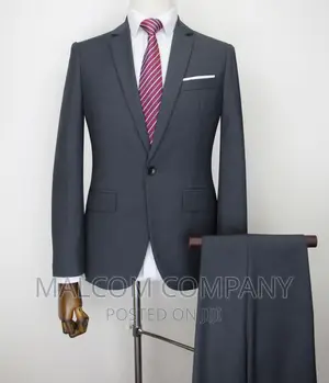 Men Gray 2 PCS Suits