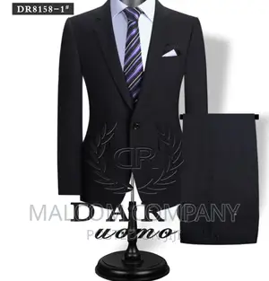 Men Black Suits 2 PCS