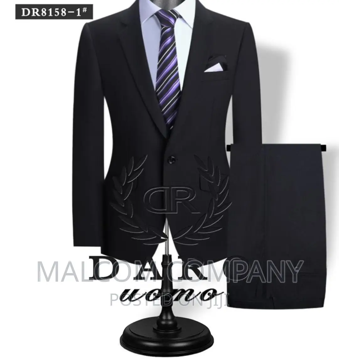 Men Black Suits 2 PCS