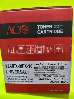 Hp 12A Toner Cartridge for Use in 1012 1018 1020