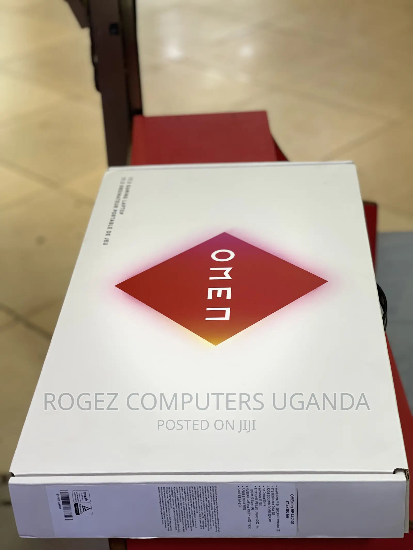 New Laptop HP Omen 17t 32GB Intel Core I9 SSD 1T