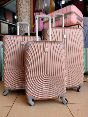 Fantastic Plastic Suitcase Bag Full Set