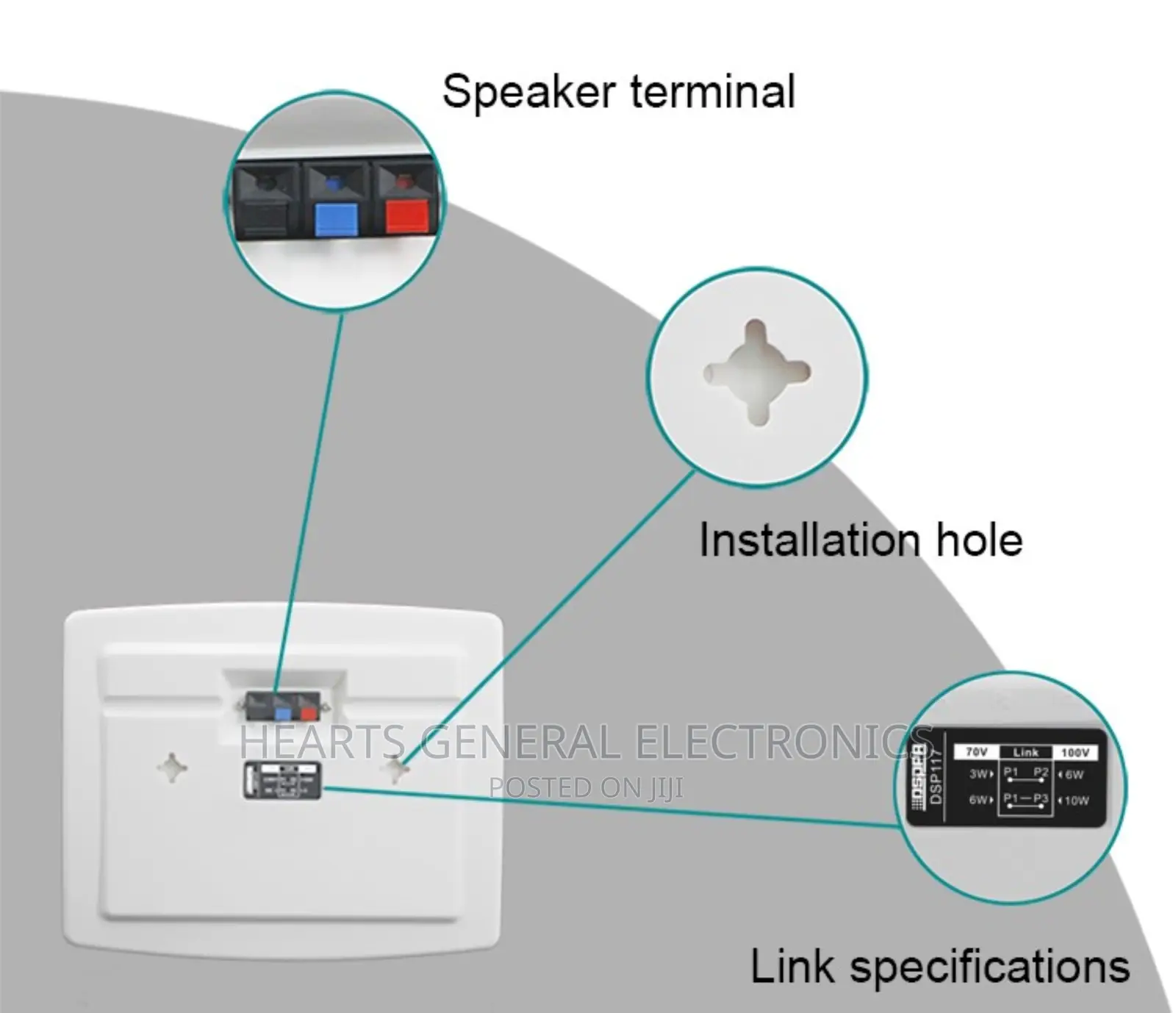Public Address Speaker ( Wall Mount )