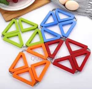Expandable Hot Pot Holder/ Silicone Trivet Mat