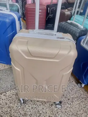 Vip Classy Original Plastic Suitcase. Extra Large ( Cream)