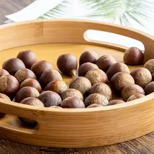 Round Wooden Tray