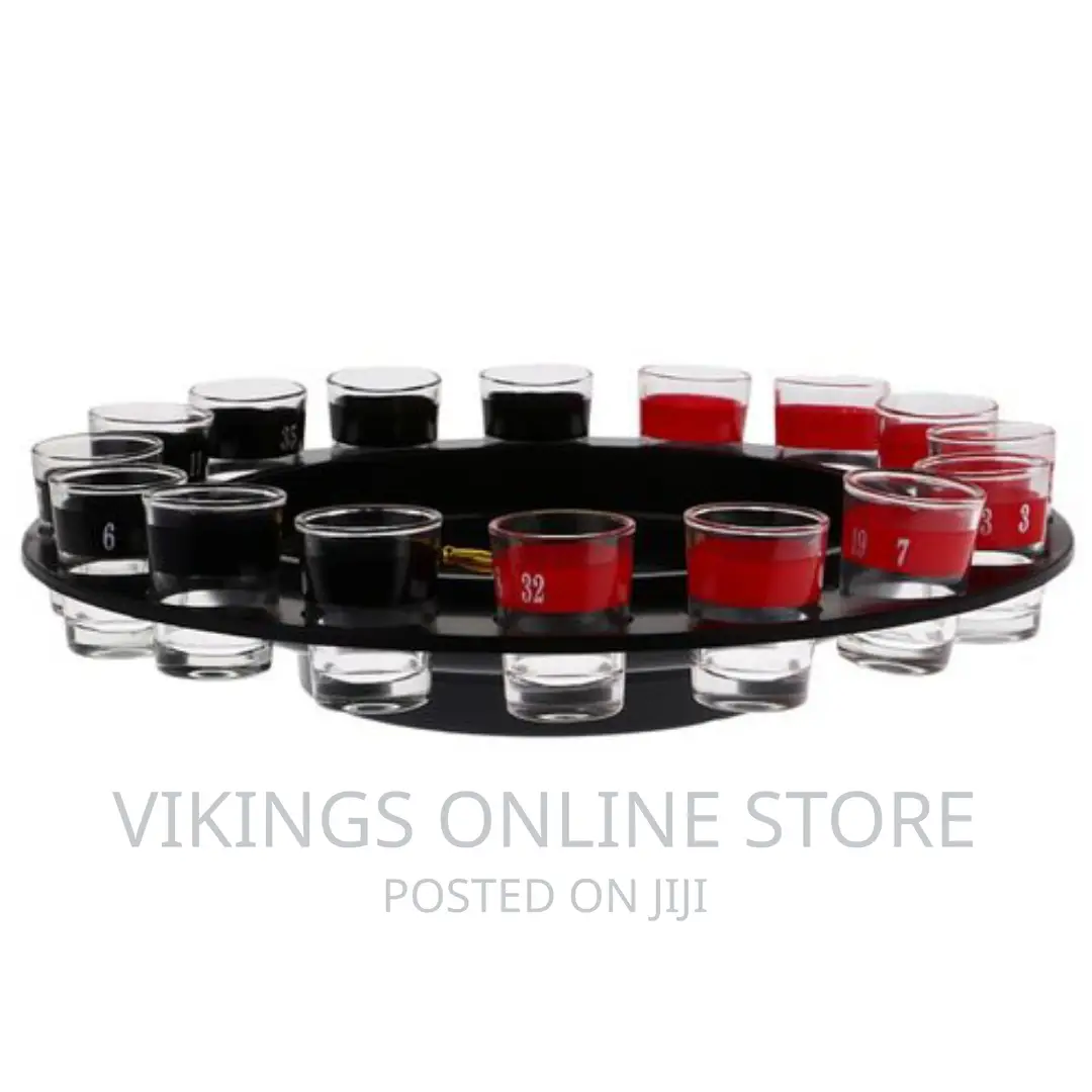 Novelty Drinking Roulette Set Glass for Party Game 2-8