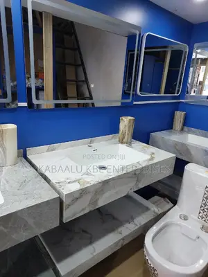 Drawer Basin(Vanity Units) With Marble Worktop Finish