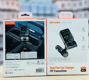 Porodo Dual Port Car Charger