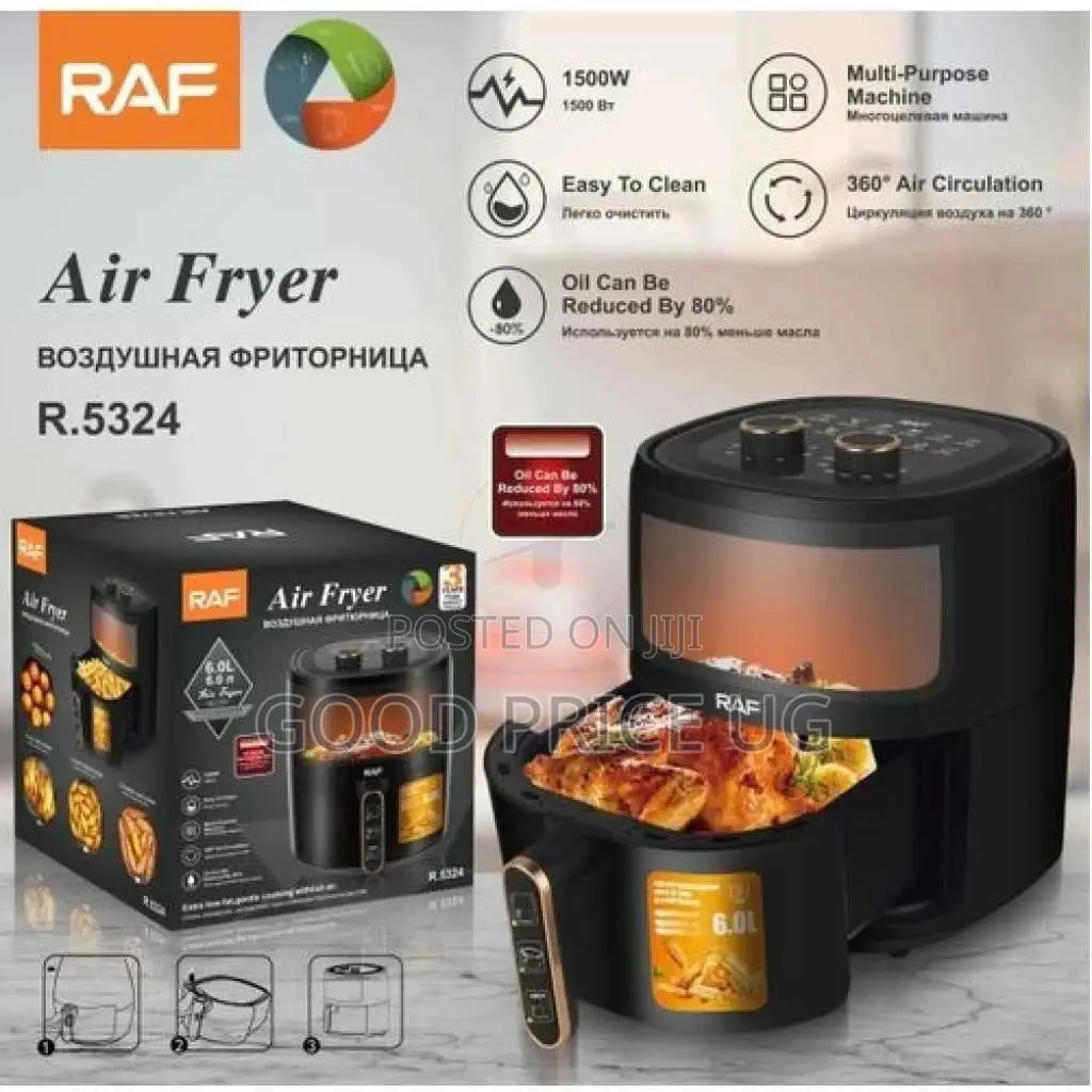 6.0 Litres RAF Air Fryer