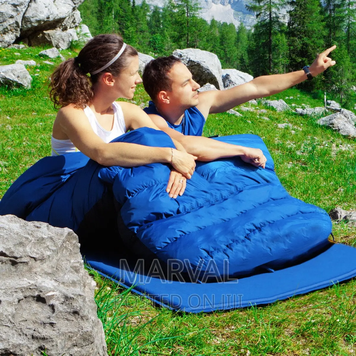 Double 2 Person Sleeping Bag Waterproof