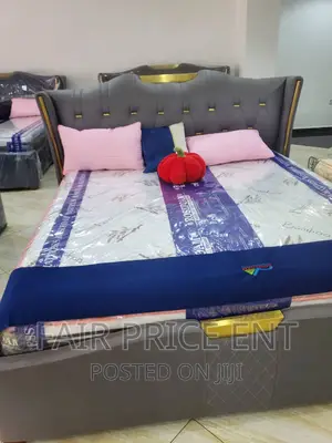 Noble Double Layer Spring Mattress.6x6x12 Inches.(White)