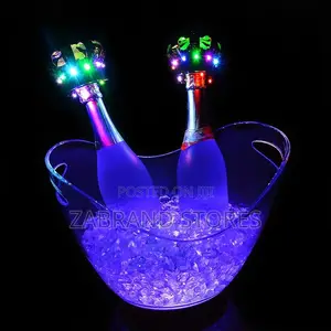 Led Ice Bucket Color Changing Wine Melamin Buckets