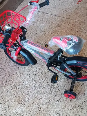 Kids Bicycle With Supporting Wheels
