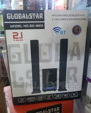 Globalstar Bluetooth Speaker GS-8812 2.1 Multispeaker