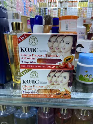 Kojic White Gluta Papaya Tomato Arbutin Soap