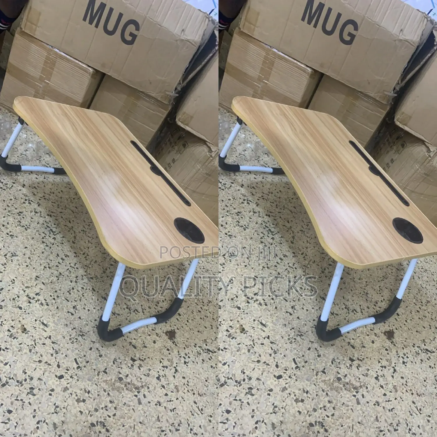 Portable Wooden Laptop Table