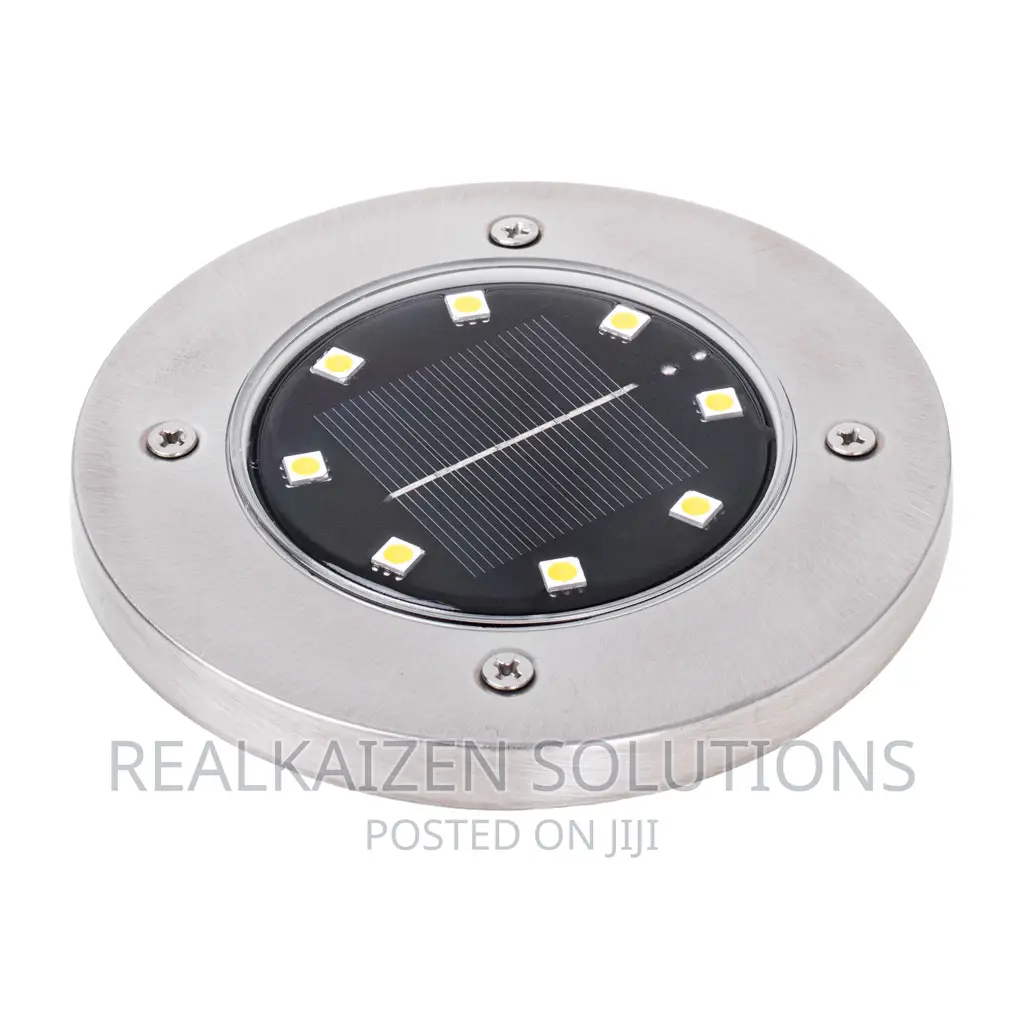 UK Ground Solar Outdoor Garden Deck Lights 4pcs